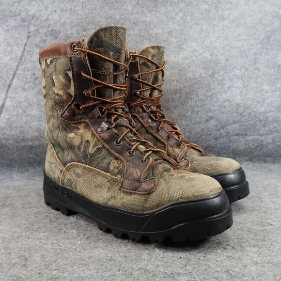 Danner Other - Danner Boots Mens 7 Combat Hunting Waterproof 600g Insulated Camo Outdoor Retro